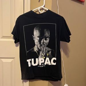 Tupac Tribute Mens T-Shirt Medium